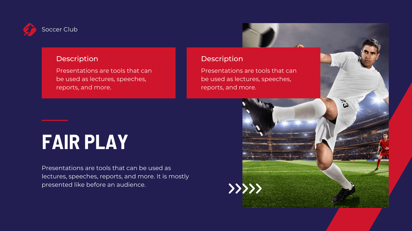 Soccer Club PowerPoint